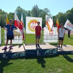 Bartosz K. uczeń kl. 6b złotym medalistą Igrzysk Dzieci miasta Białegostoku w chodzie na.jpg