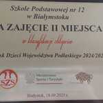 Dyplom za zajęcie drugiego miejsca przez chłopców.jpg