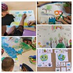 Przedszkolaki podczas aktywności w projekcie..jpg