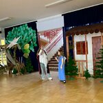 Uczestnicy Koła Teatralnego podczas występu pt. 