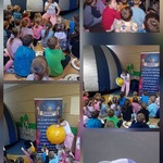 Grupa Misie podczas zajęć w Mobilnym planetarium Kosmiczna podróż..jpg