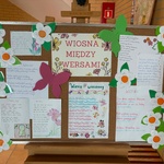 Wystawa wierszy przygotowanych w ramach konkursu  „Wiosenna poezja - wiersz własny”..jpeg