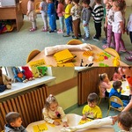 Dzieci z grupy Sówki podczas uczestniczenia w warsztatch z druku 3D..jpg