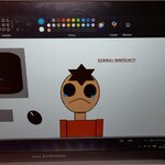 Grafika przedstawiająca obraźliwe komentarze w internecie oraz apel o szacunek wobec innych użytkowników sieci.