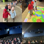 Dzieci z grupy Sówki i Żabki podczas seansu filmowego w kinie helios..jpg