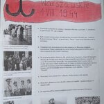 zdjęcie 3. Praca dotycząca Powstania Warszawskiego wykonana przez ucznów..jpg