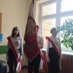 Poczet sztandarowy podczas uroczystości..jpg